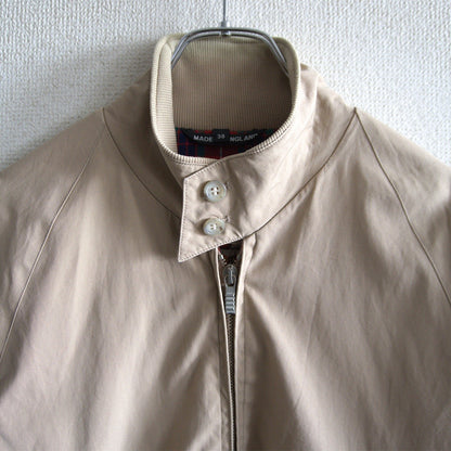 BARACUTA G9 Harrington Jacket Tan Made in England Size 38