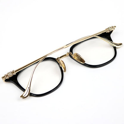 CHROME HEARTS SHAGASS Glasses Silver Black/Gold