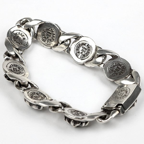 CHROME HEARTS Multi Link 7 Link Bracelet Silver