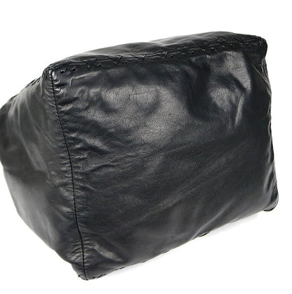 CHROME HEARTS DIRTY KNEES CHIFFON Large Dagger Bag Black