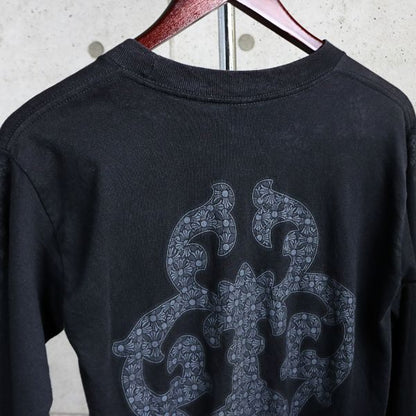 CHROME HEARTS Vintage Vine Dagger Long Tee Black Size S