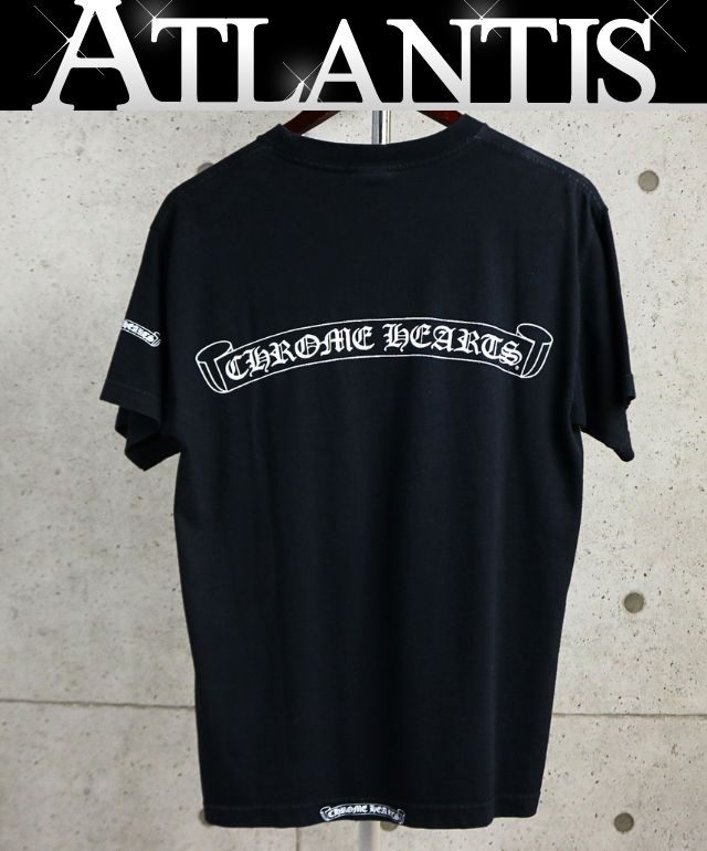 CHROME HEARTS Vintage Vine Dagger T-Shirt Black Size M