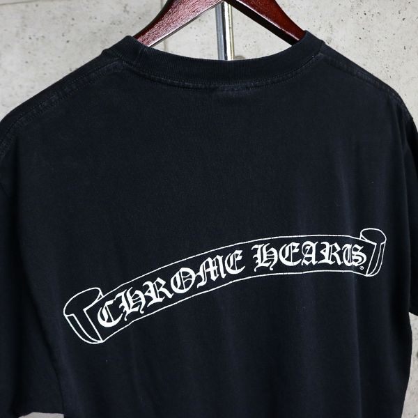 CHROME HEARTS Vintage Vine Dagger T-Shirt Black Size M