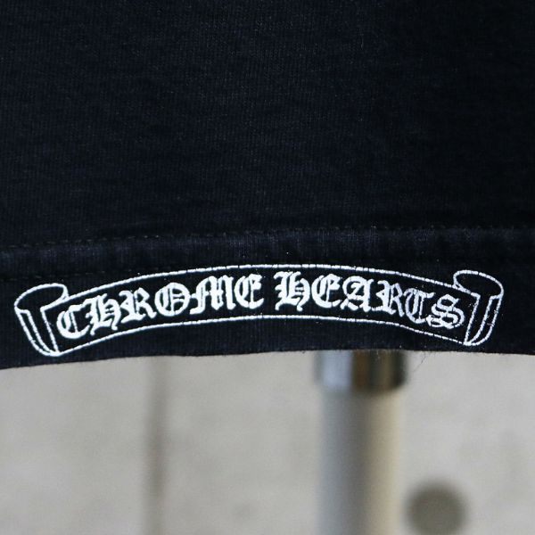CHROME HEARTS Vintage Vine Dagger T-Shirt Black Size M