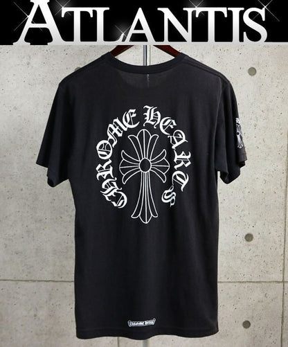 CHROME HEARTS Old Vintage CH Cross T-Shirt Black Size M