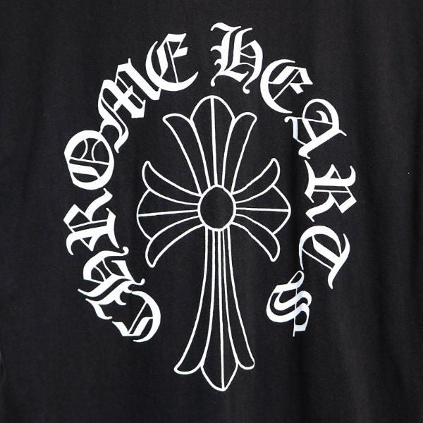 CHROME HEARTS Old Vintage CH Cross T-Shirt Black Size M