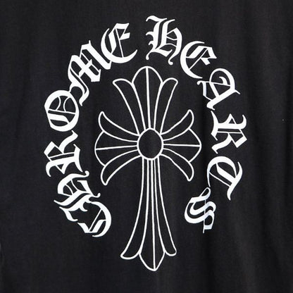 CHROME HEARTS Old Vintage CH Cross T-Shirt Black Size M
