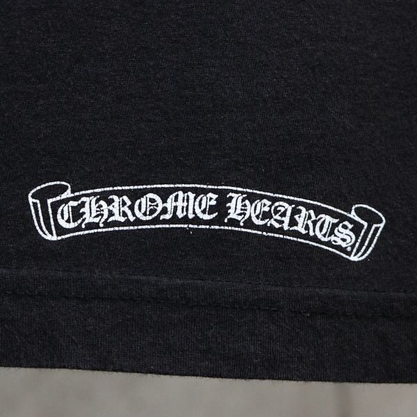 CHROME HEARTS Old Vintage CH Cross T-Shirt Black Size M