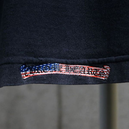 CHROME HEARTS Vintage American Flag Long Tee Black Size M