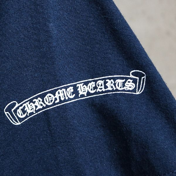 CHROME HEARTS Vintage United Arrows Old T-Shirt Navy Size M