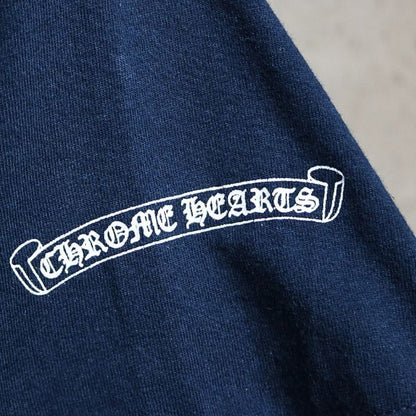 CHROME HEARTS Vintage United Arrows Old T-Shirt Navy Size M