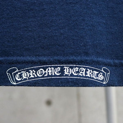 CHROME HEARTS Vintage United Arrows Old T-Shirt Navy Size M