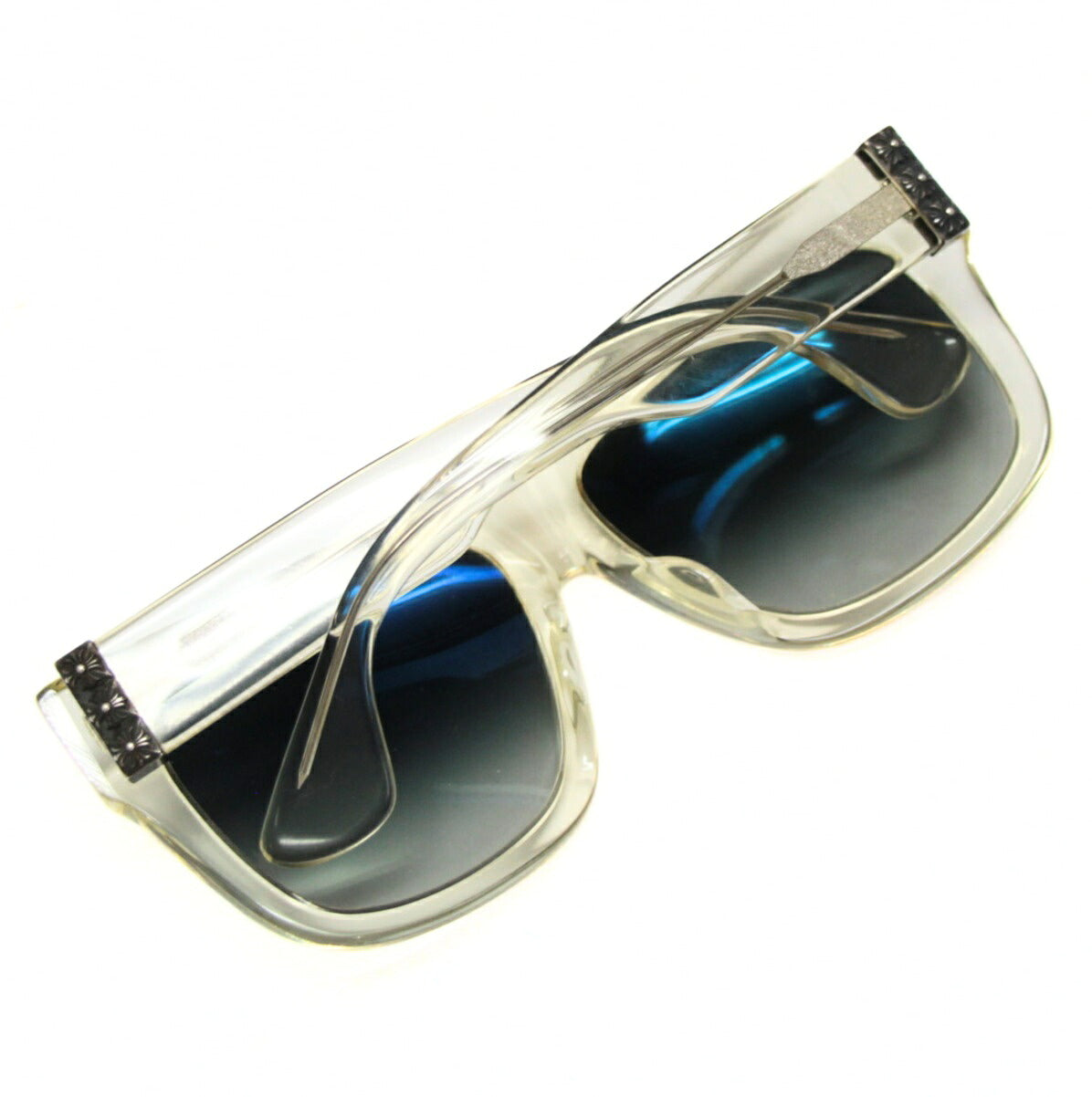 CHROME HEARTS SLHORE Silver 925 Sunglasses Clear
