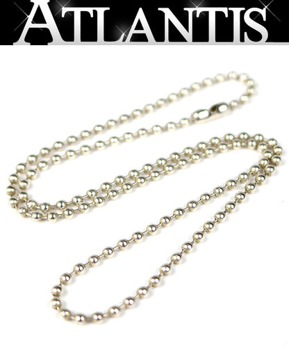 CHROME HEARTS Ball Chain Necklace .925 Silver