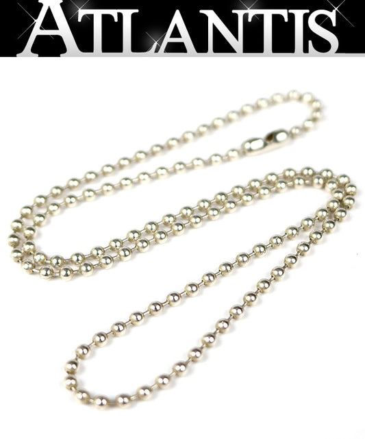 CHROME HEARTS Ball Chain Necklace .925 Silver