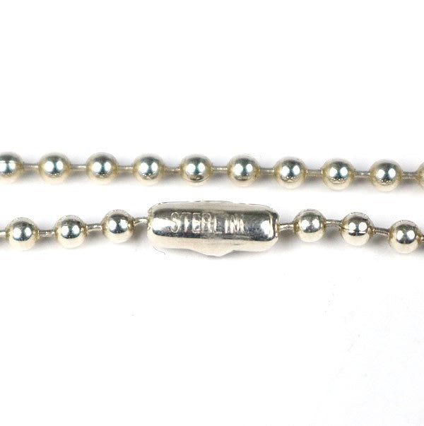 CHROME HEARTS Ball Chain Necklace .925 Silver