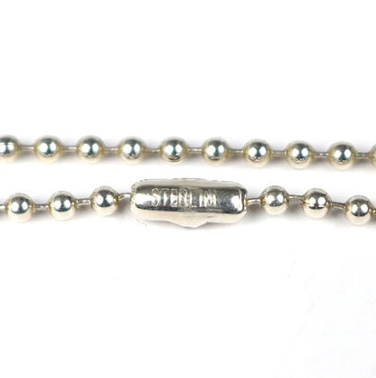 CHROME HEARTS Ball Chain Necklace .925 Silver