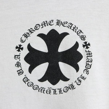 CHROME HEARTS Vintage CH Plus Long T-Shirt White Size S