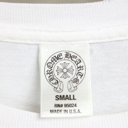 CHROME HEARTS Vintage CH Plus Long T-Shirt White Size S