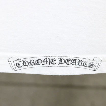 CHROME HEARTS Vintage CH Plus Long T-Shirt White Size S