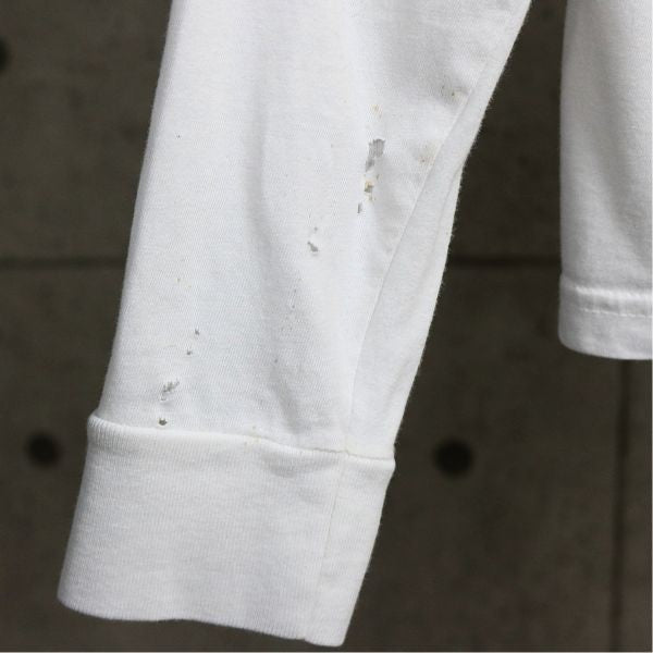 CHROME HEARTS Vintage CH Plus Long T-Shirt White Size S