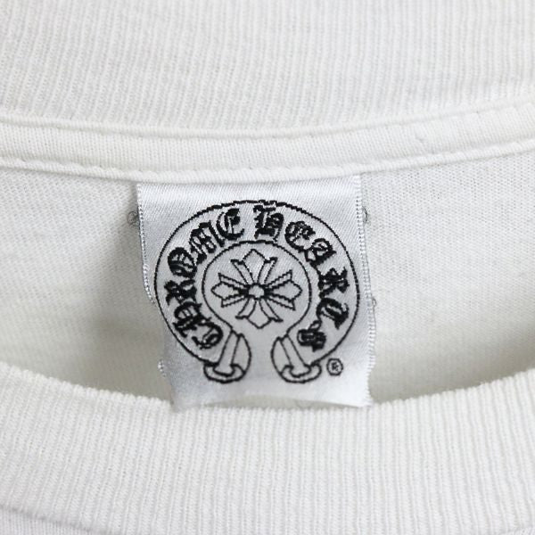 CHROME HEARTS Vintage CH Cross LA T-Shirt White Size M