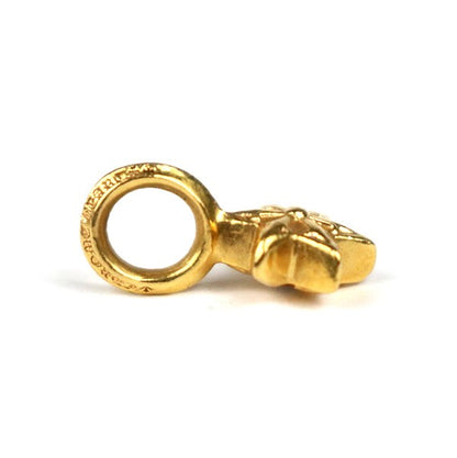 CHROME HEARTS 22K V2 Stack Star Diamond Charm Gold