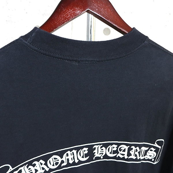 CHROME HEARTS Vintage Vine Dagger T-Shirt Black Size M