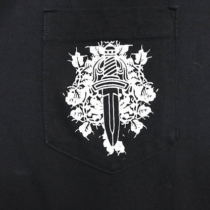 CHROME HEARTS Vintage Vine Dagger T-Shirt Black Size M
