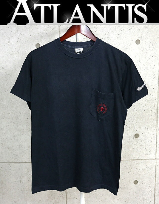 CHROME HEARTS Vintage CH Plus T-Shirt Black Size M