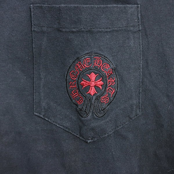 CHROME HEARTS Vintage CH Plus T-Shirt Black Size M