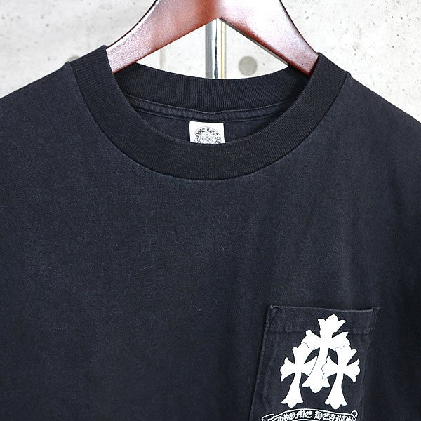 CHROME HEARTS Old Vintage Cemetery T-Shirt Black Size M