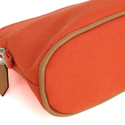 HERMES Bolide Mini Canvas SV Hardware Pouch