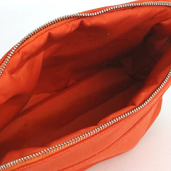 HERMES Bolide Mini Canvas SV Hardware Pouch
