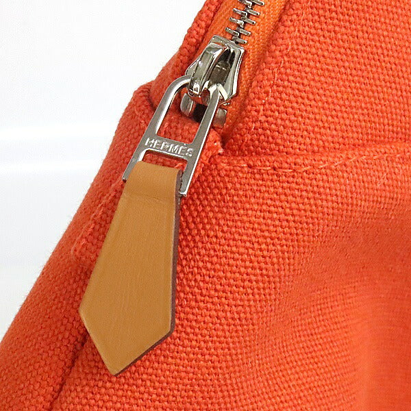 HERMES Bolide Mini Canvas SV Hardware Pouch