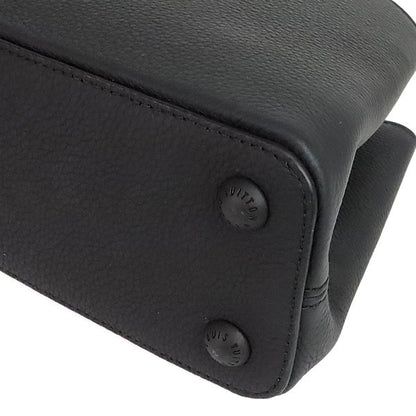 Louis Vuitton Capucines EW MM Bag Black