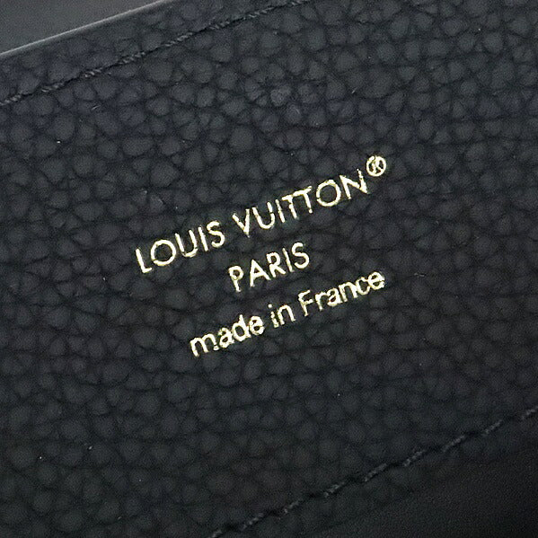 Louis Vuitton Capucines EW MM Bag Black