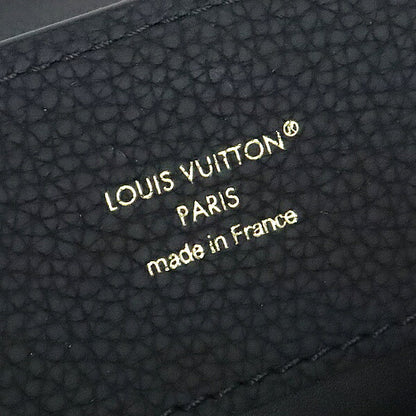 Louis Vuitton Capucines EW MM Bag Black