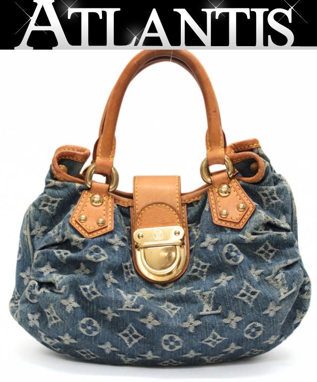 Louis Vuitton Pleaty Monogram Bag Blue