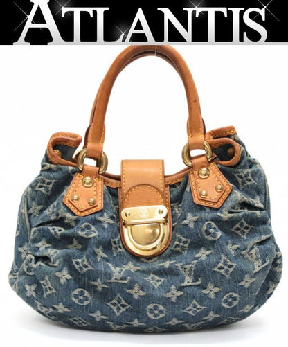 Louis Vuitton Pleaty Monogram Bag Blue