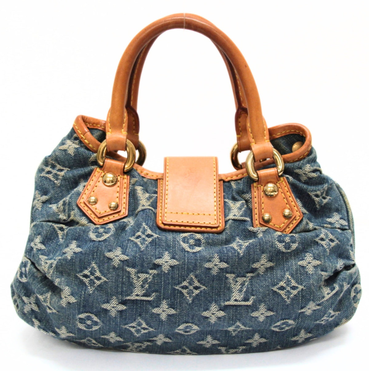 Louis Vuitton Pleaty Monogram Bag Blue