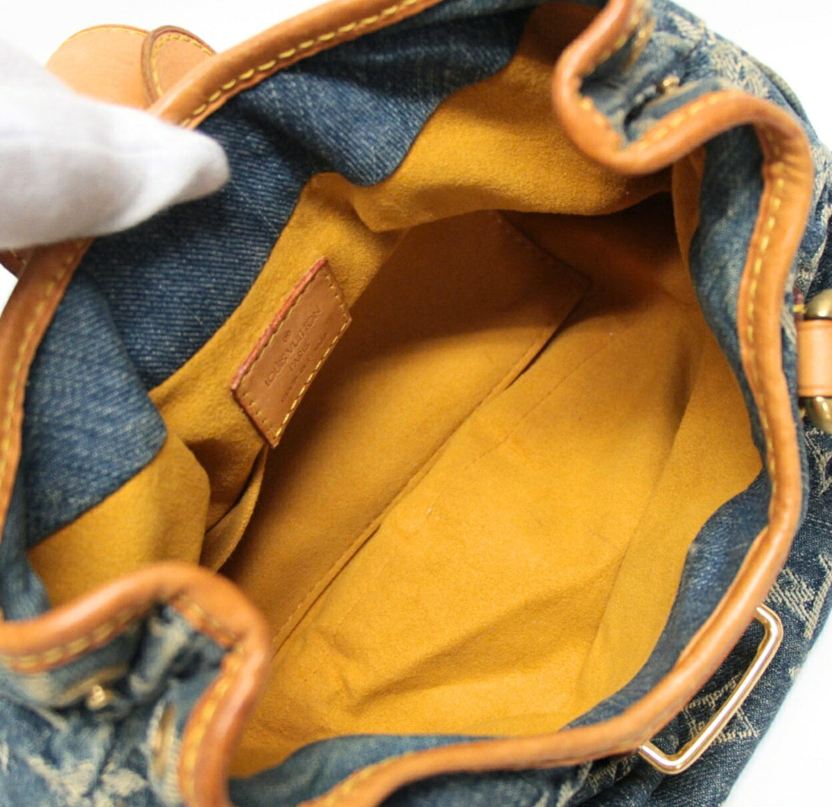 Louis Vuitton Pleaty Monogram Bag Blue