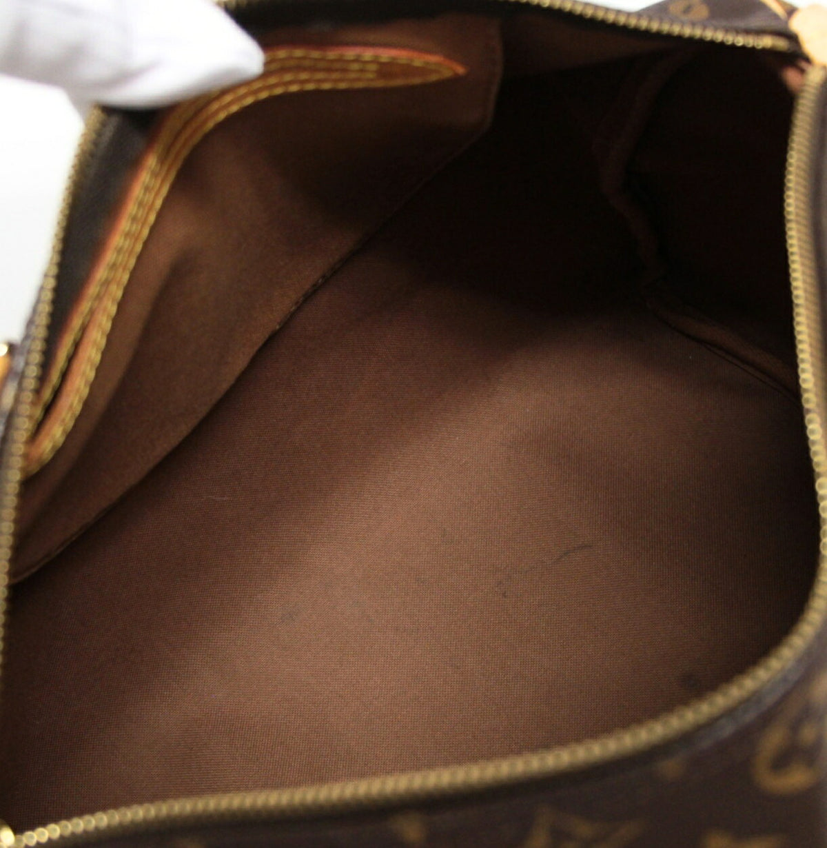 Louis Vuitton Speedy 30 Monogram Handbag Brown