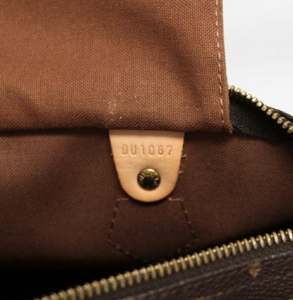 Louis Vuitton Speedy 30 Monogram Handbag Brown