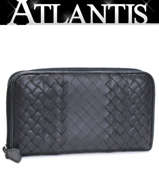 BOTTEGA VENETA Intrecciato Wallet Black