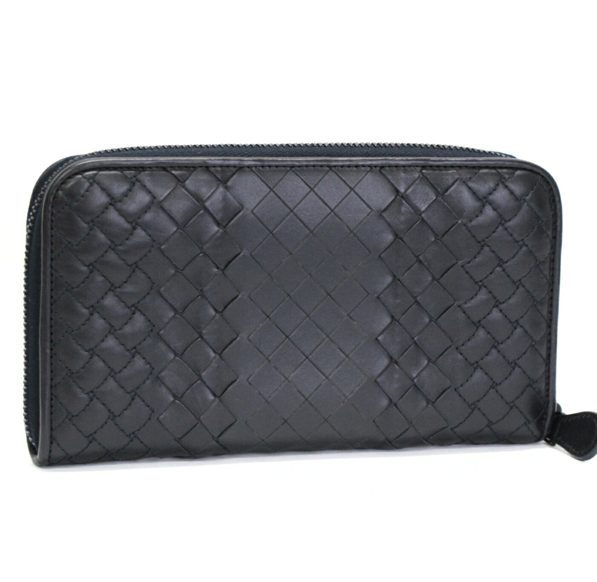 BOTTEGA VENETA Intrecciato Wallet Black