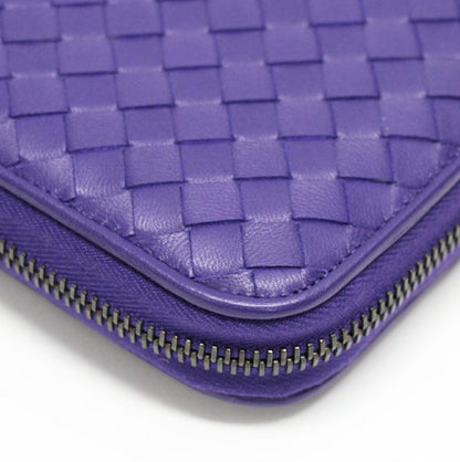 BOTTEGA VENETA Intrecciato Wallet Purple