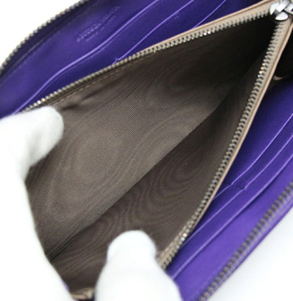 BOTTEGA VENETA Intrecciato Wallet Purple