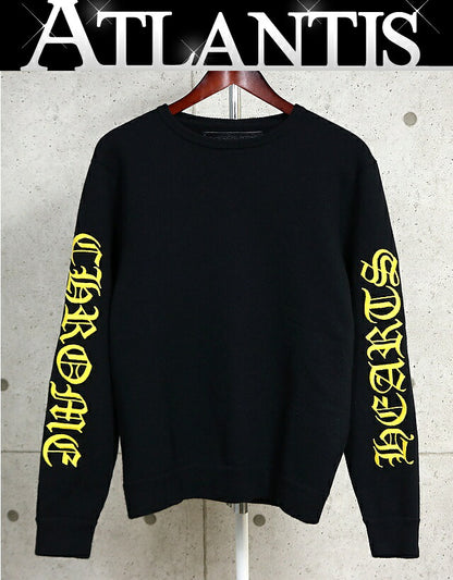 CHROME HEARTS U LIFE SENTENCE Crewneck Sweater Size M