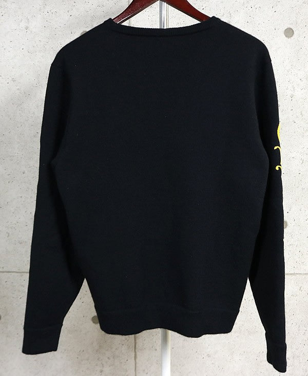 CHROME HEARTS U LIFE SENTENCE Crewneck Sweater Size M